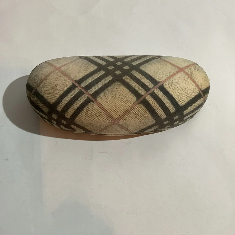 Burberry Original Clamshell Sunglass Case,iconic signature plaid, made in Italy - Picture 3 of 12